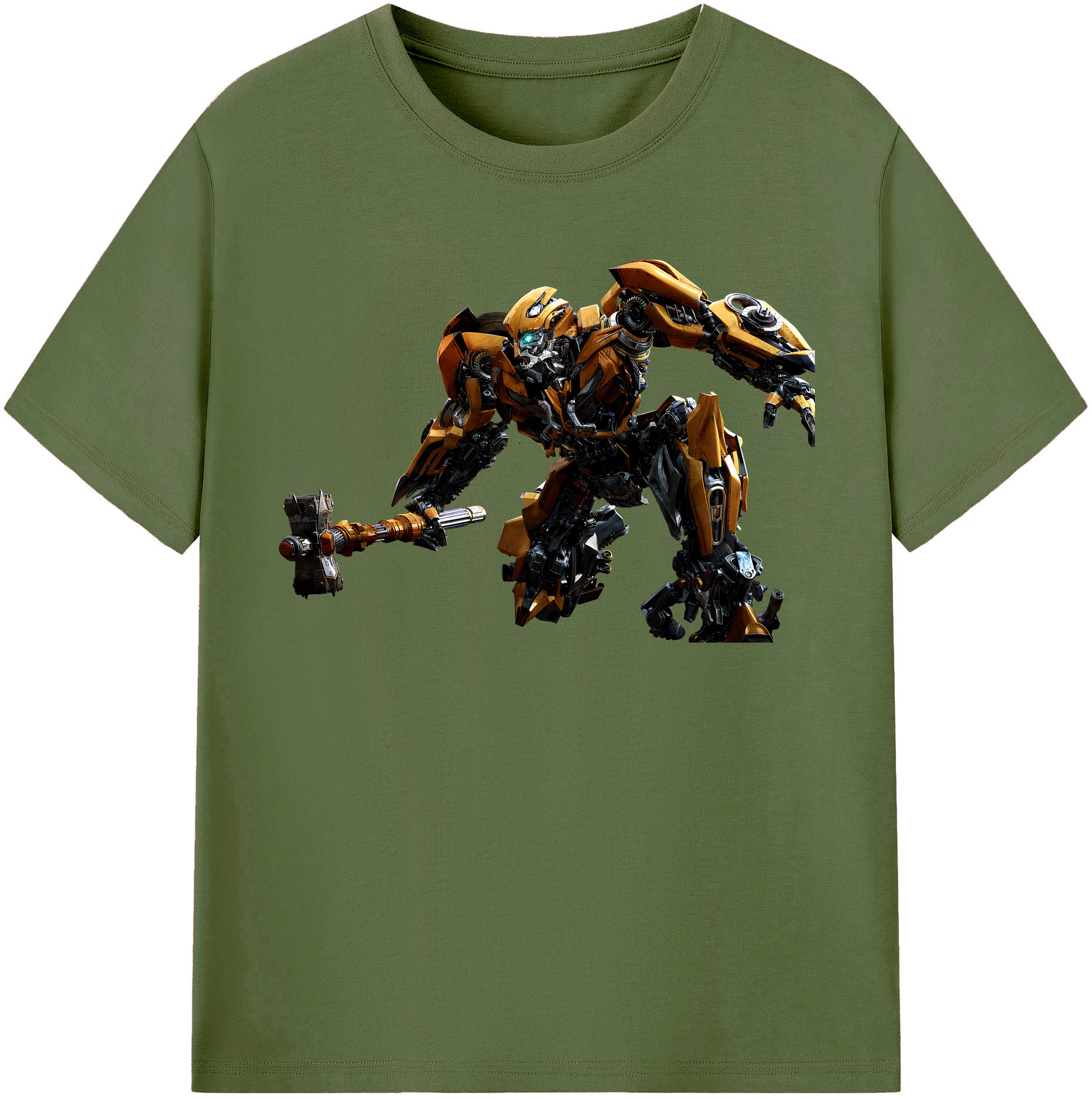（画像用） Transformers トランスフォーマー 綿100％半袖Tシャツ（フロントプリント）